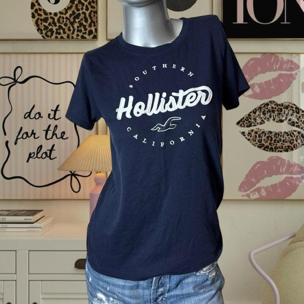 Hollister Navy Baby Tee
